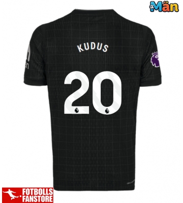 Tottenham Hotspur Mohammed Kudus #20 Bortatröja 2025-26 Kortärmad